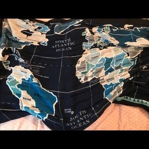 Kate Spade Map Scarf